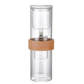 Glass Cold brew coffee maker Glass coffee set Double ice drop coffee maker Hand brew coffee maker Coffee tools