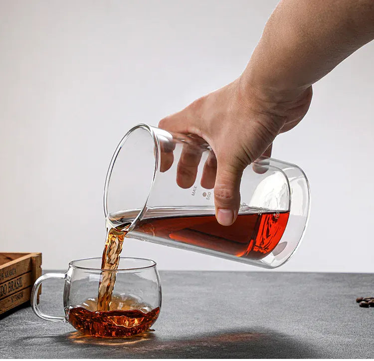 Glass Cold brew coffee maker Glass coffee set Double ice drop coffee maker Hand brew coffee maker Coffee tools