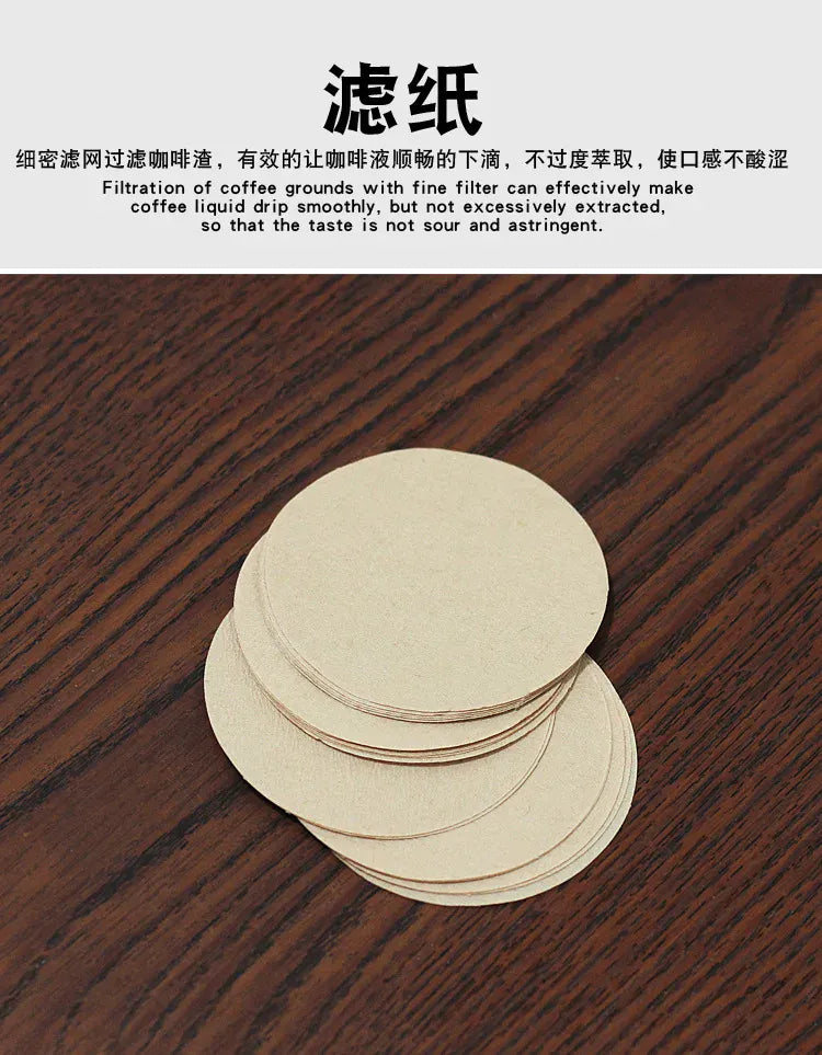 Glass Cold brew coffee maker Glass coffee set Double ice drop coffee maker Hand brew coffee maker Coffee tools